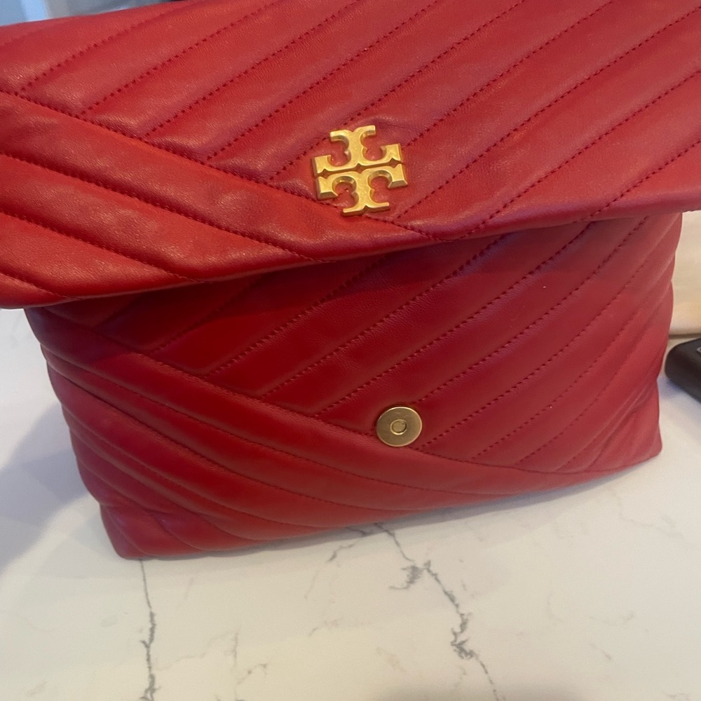 Kira Chevron Convertible Shoulder Bag
Color: Redstone - Picture 7 of 12